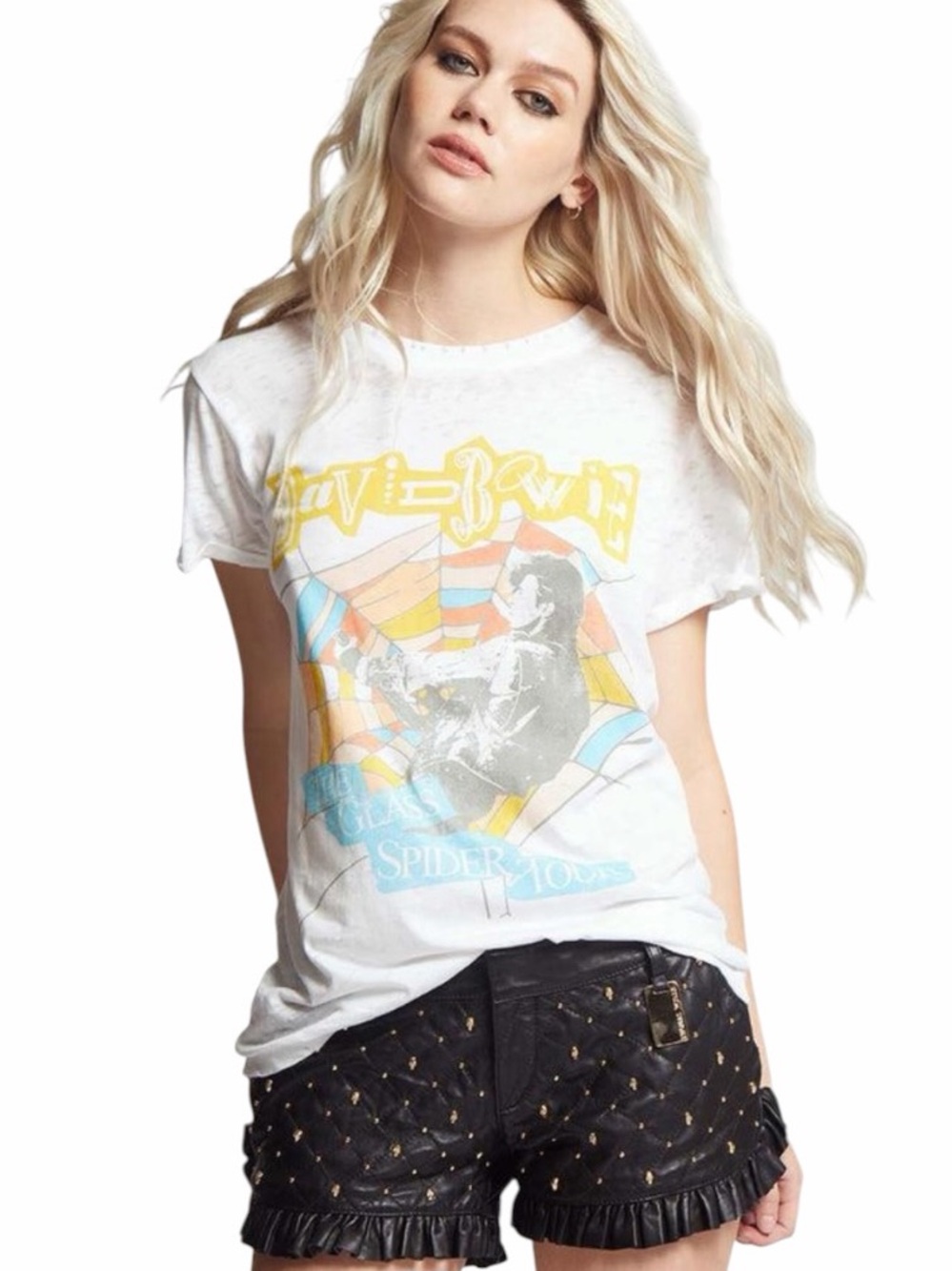 Recycled Karma David Bowie The Glass Spider Tour Tee, Size M